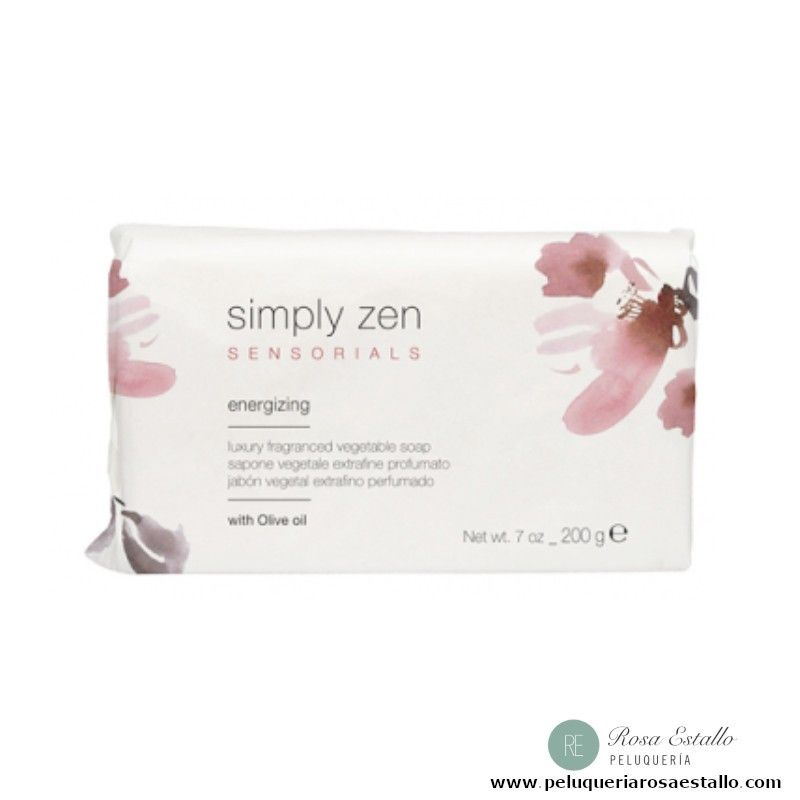energising luxury jabon vegetal de simply zen