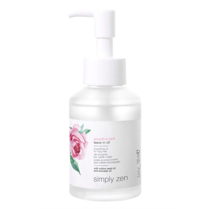 smooth and care leave in oil simply zen