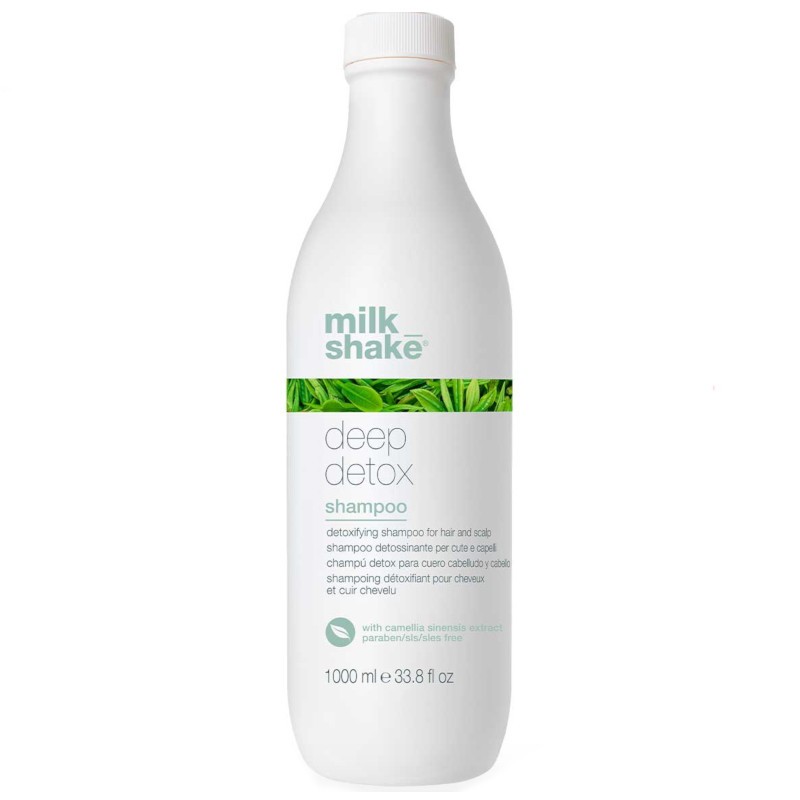 deep detox shampoo milk shake zone concept