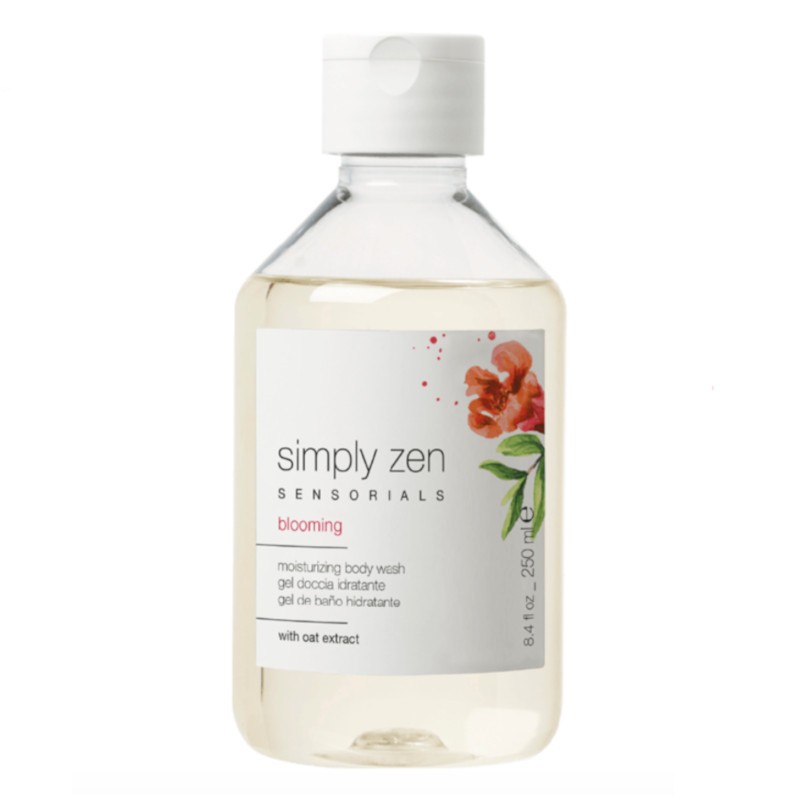 blooming body wash de simply zen gel de baño