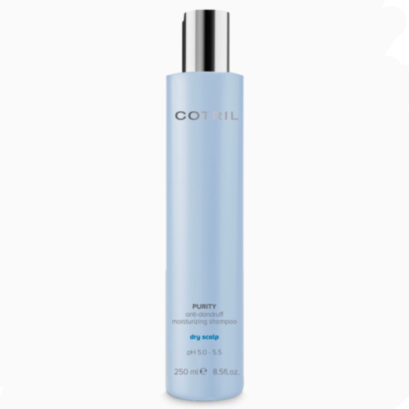 Scalp care purity anti dandruff moisturizing shampoo for dry scalp de cotril
