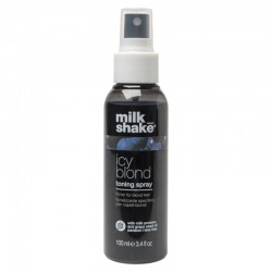 icy blond toning spray milk shake matizador para cabello rubio ceniza