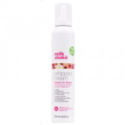 flower power conditioning whipped cream milk shake