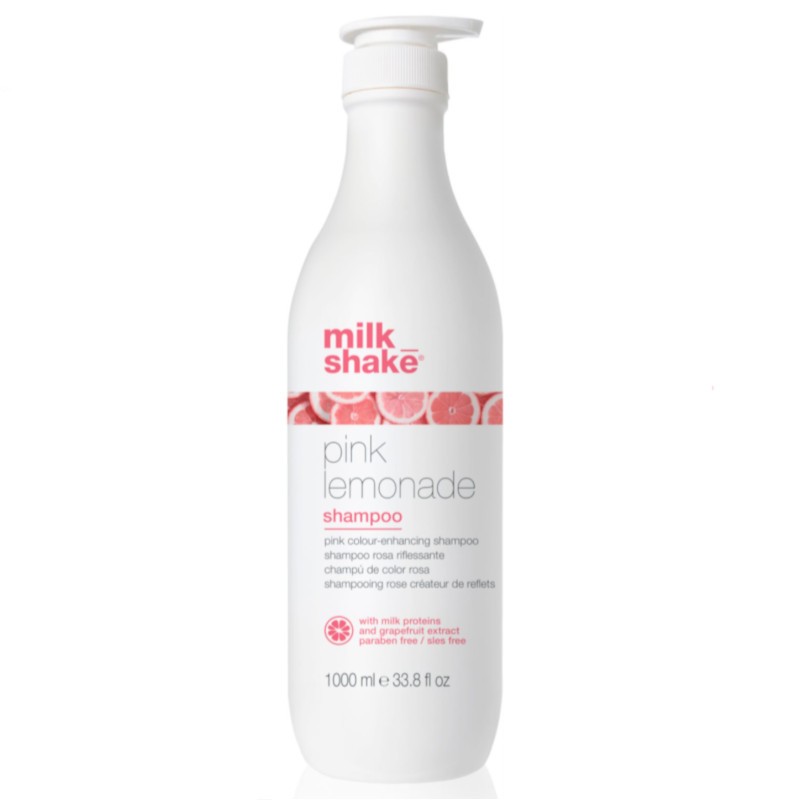 pink lemonade shampoo milk shake zone concept