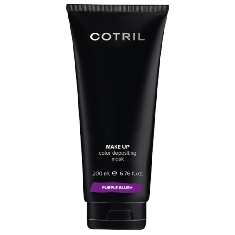 make up color depositing mask violet purple blush